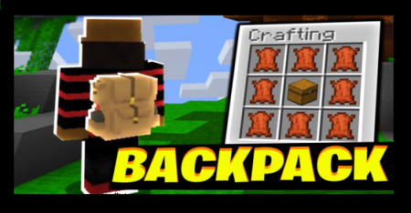 Backpacks Addon/Mod for Minecraft PE 1.12.0.14, 1.12.0