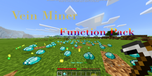 Vein Miner V6 Addon Function Pack Minecraft Pe 1 13 0 9 1 13 0 1 12 0 14 1 12 0 1 11 0 1 10 0 1 9 0