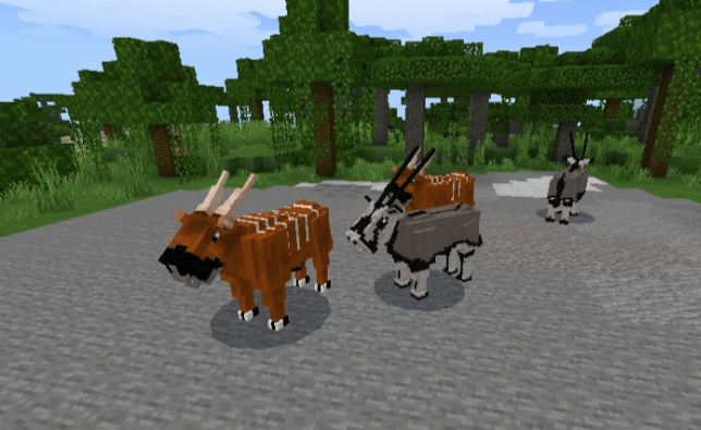 yCreatures Minecraft Addon real animals in Minecraft