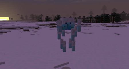 Ice Mobs Addon/Mod for Minecraft PE 1.13.2, 1.13.0, 1.11.0, 1.9.0