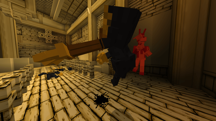 Bendy And The Ink Machine Add-on V3.1 / By Bendy The Demon 18 . Minecraft  Mod