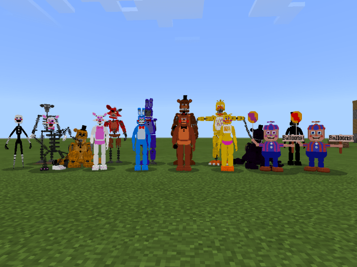 Fnaf 2 addon minecraft halloween edition