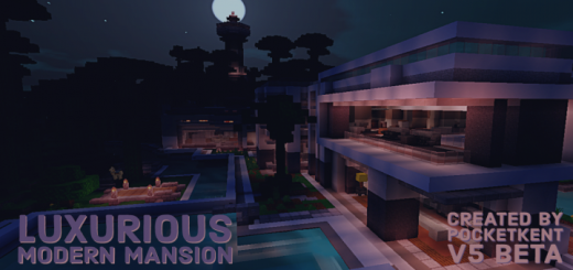 Luxurious Modern Mansion V5 Minecraft Map 1 16 0 51 1 16 0 1 15 056 1 14 30 1 13 1