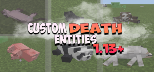 Custom Death Entities Animation  Addon/Mod Minecraft PE .2,  , , , , 