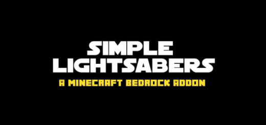 Simple Lightsabers V2 Minecraft Pe Addon Mod 1 14 2 50 1 14 1 1 14 0