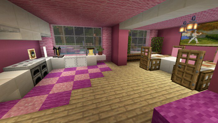 Awesome Pink Mansion house  Minecraft decorations, Minecraft designs,  Minecraft creations