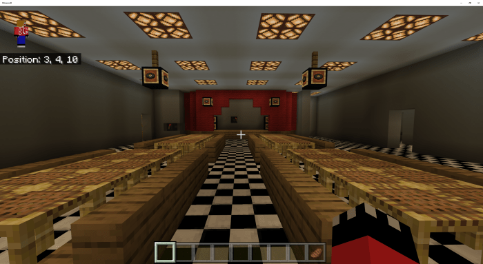 Five Nights at Freddy's 1 V2 map 1.16.4 Minecraft Map