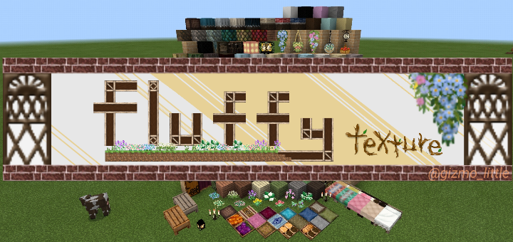 Fluffy Minecraft Pe Texture Pack 1 16 40 02 1 16 55 1 16 03 1 14 60