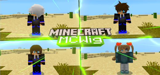 MCWig : Anime's – Minecraft PE Texture Pack/Addon , , 