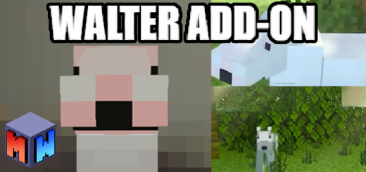 Walter Dog Minecraft Addon Mod 1 16 52 1 16 1 1 15 0 1 14 60