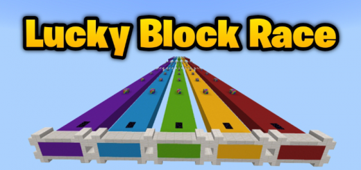 Download Lucky Block Race Map android on PC