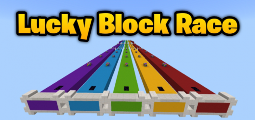 Rainbow Lucky Block Race Minecraft Map 1 16 1 15 1 14 1 13 1 12 1 11 1 10 1 9 1 8 1 7 1 16 Rtx