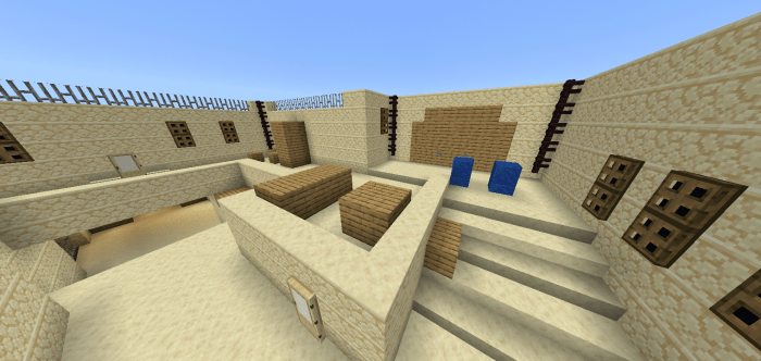 CSGO Dust 2 Minecraft Map Minecraft Map