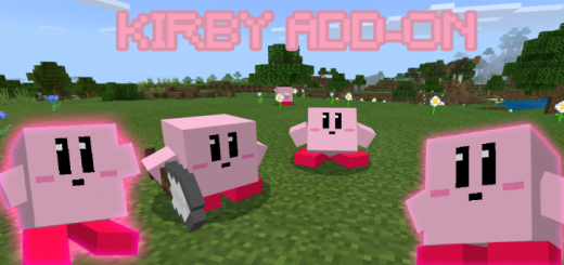 Kirby Smbu Minecraft Pe Addon Mod 1 16