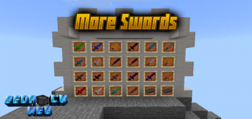 More Swords Minecraft PE Addon / Mod