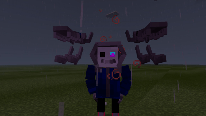 Dust! Sans Minecraft PE Addon