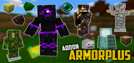 ARMORPLUS Minecraft PE Addon/Mod 1.16