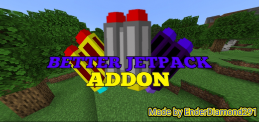 Better Jetpack Minecraft Pe Addon Mod 1 16