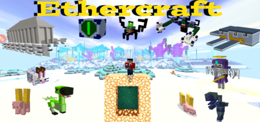 Ethercraft Sky Dimension Minecraft Pe Addon 1 16