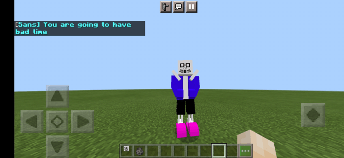 How to Kill Epic Sans (SANS too EPIC to be defeated???) [Minecraft PE] 