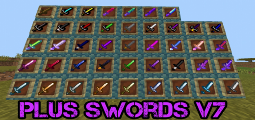 100+ New Swords Addon For Minecraft Pe 1.18