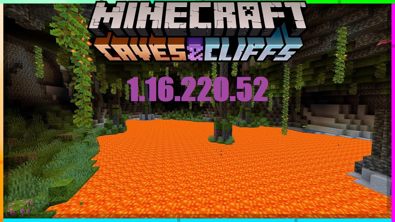 Download Minecraft Pocket Edition 1.16.101.01 Caves & Cliffs full version