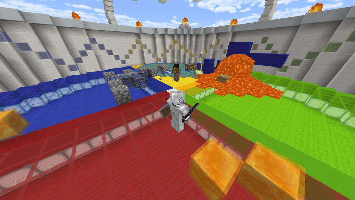 1.16 Lucky Block Race map (Command blocks no longer working due to