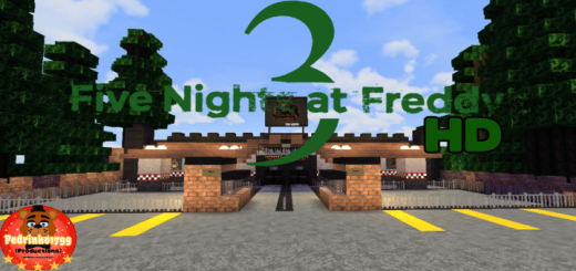 Fnaf 3 map (HD TEXTURES BY PEDRINO1799) (BEDROCK EDITION) Minecraft Map