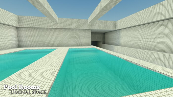 Poolrooms, Backrooms - Liminal Space Minecraft