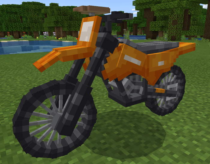 minecraft bike with training wheels