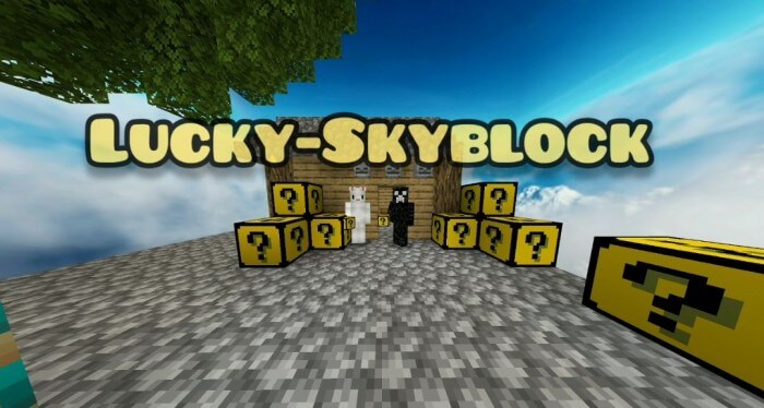 Lucky block skyblock map - Maps - Mapping and Modding: Java Edition -  Minecraft Forum - Minecraft Forum