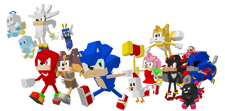 Mine Blocks - Sonic the Hedgehog skin by Ian123asd