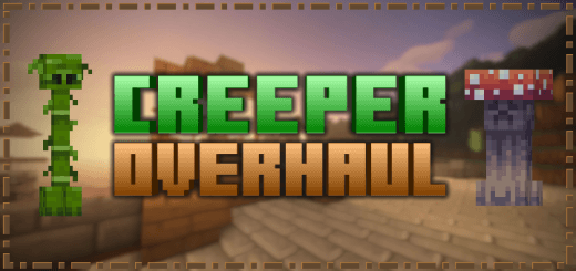 Minecraft Mods : Creeper Overhaul 1.19.2 