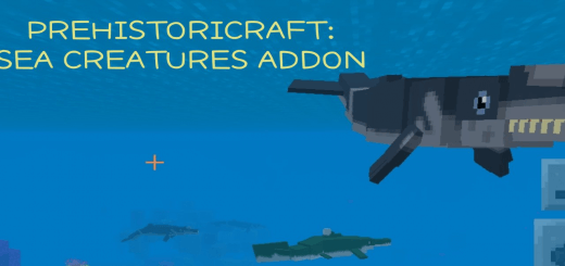 Prehistoricraft: Sea Creatures Minecraft Addon