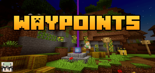 Мод Multiplayer Waypoint System для Minecraft