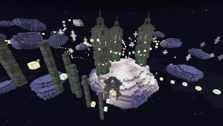 Dark Night Parkour – Minecraft Map