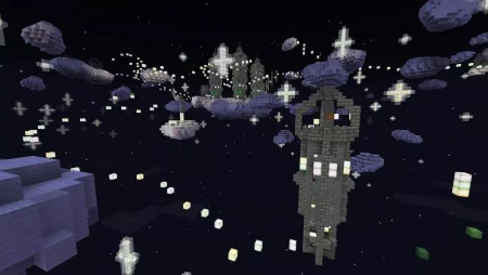 Dark Night Parkour – Minecraft Map