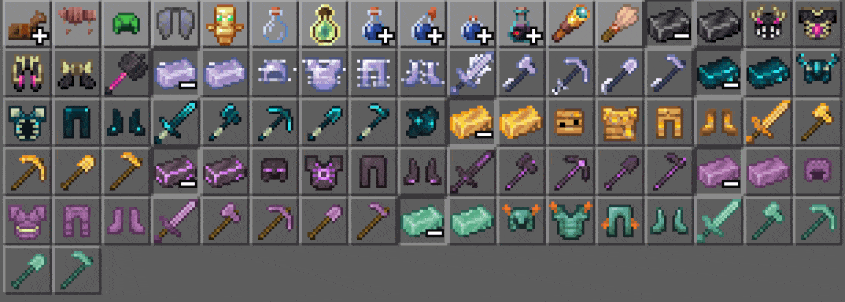 Raiyon's More Vanilla Tools Addon